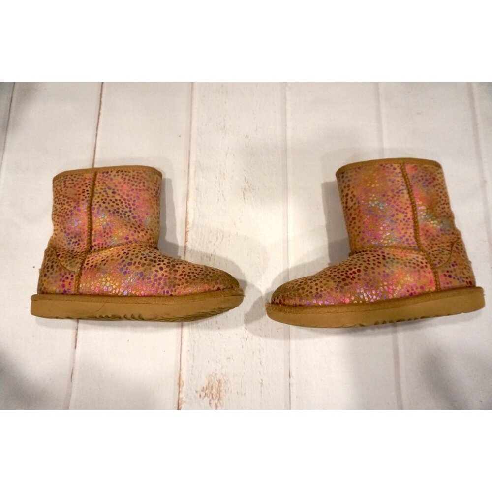 UGG Girls Kids' Classic II Spots – Size 2 - Picture 5 of 14